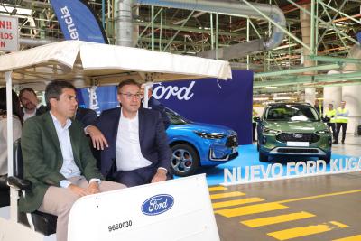 Carlos Mazón: “La fabricació d’un nou vehicle de Ford a Almussafes consolida l’ecosistema de l’automoció a la Comunitat Valenciana”
